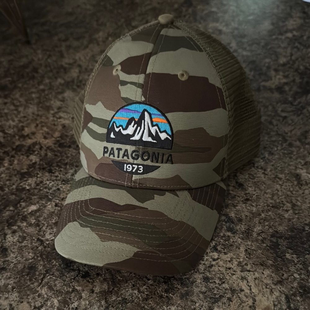 Patagonia Camouflage Mesh Cap